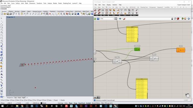 ARCHICAD+Grasshopper. Поворот стоек по аттрактору смотреть онлайн