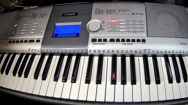 YAMAHA PSR - 295 (DEMO songs) part 1/2 смотреть онлайн