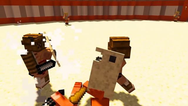 Minecraft - Colosseum Battle | GLADIATORS смотреть онлайн