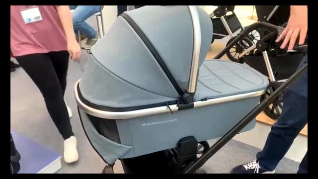 Коляска MOWbaby Tilda презентация на выставке 2022 сентябрь смотреть онлайн