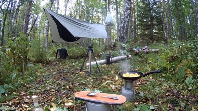 Поход с ночёвкой в лес с примусом Шмель-1 смотреть онлайн