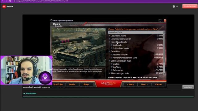 Nützliche WoT Mods - WN8, Gunmark Fortschritt etc. [World of Tanks - Deutsch] смотреть онлайн