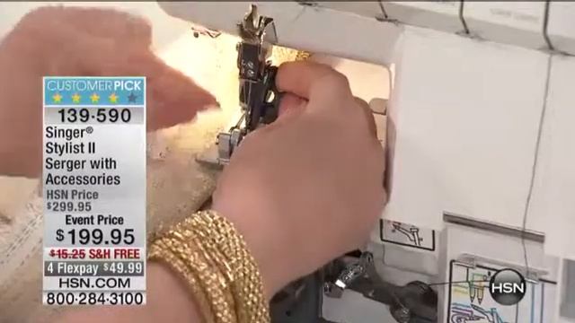 Stylist II Serger with ValueAdded Package смотреть онлайн