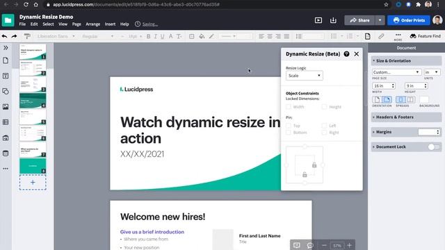 Dynamic Resize смотреть онлайн