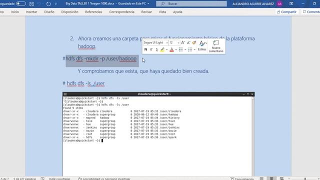 Big Data 6 (Hadoop) Tipos de BBDD  Alejandro Aguirre Alvarez