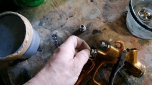 Промывка краскопульта(с полной разборкой)