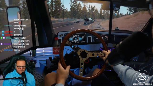 Exploring Montana | Triple Monitor FOV | Full Trucking Sim Rig !rig | American Truck Simulator смотреть онлайн