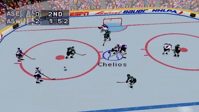 NHL Powerplay '96 Gameplay All-Star Match (PlayStation) смотреть онлайн