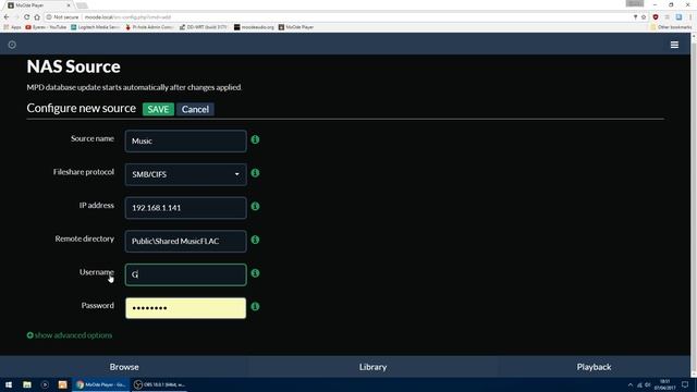 Setup MoOde Audio And Meridian Explorer 2 DAC MQA Playback