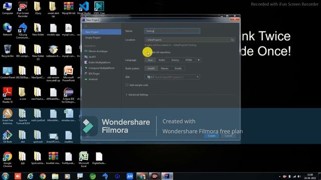 How to Install Java JDK 15.1 and Intellij IDEA 2022. on windows 7,8,10 смотреть онлайн