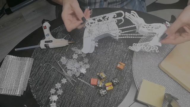 Поделка своими руками ?? „ Сани деда Мороза“ ? смотреть онлайн