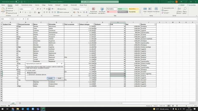 Ako ušetriť čas a peniaze s MS Excel - 20. Zoraďovanie údajov v tabuľke смотреть онлайн