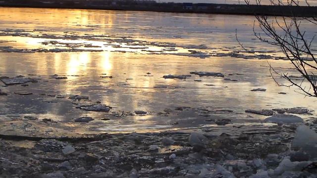 Поднялась вода на Волге (г. Дубна) смотреть онлайн