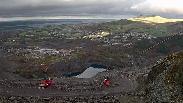 Zip World, Bethesda, N. Wales смотреть онлайн