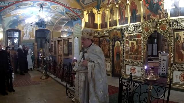 Проповедь о.Всеволода 07.01.2019 смотреть онлайн