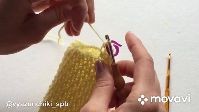 МИТЕНКИ крючком. 4 Оставляем место для пальчика смотреть онлайн