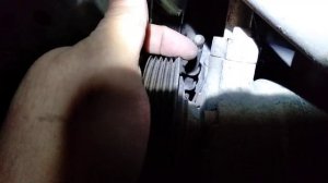 Снятие генератора на Ниссан Альмера Классик