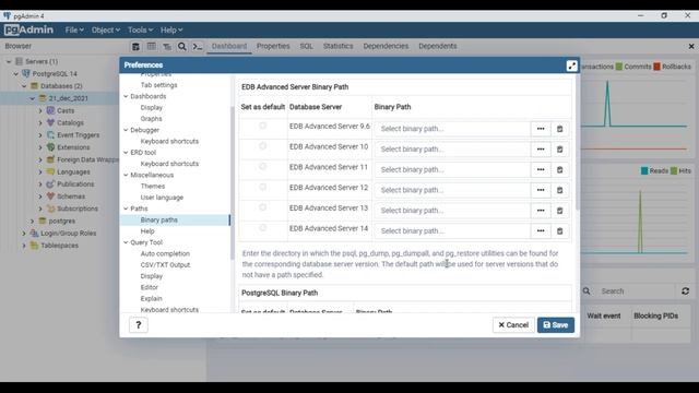 Please configure the PostgreSQL Binary Path in the Preferences dialog смотреть онлайн