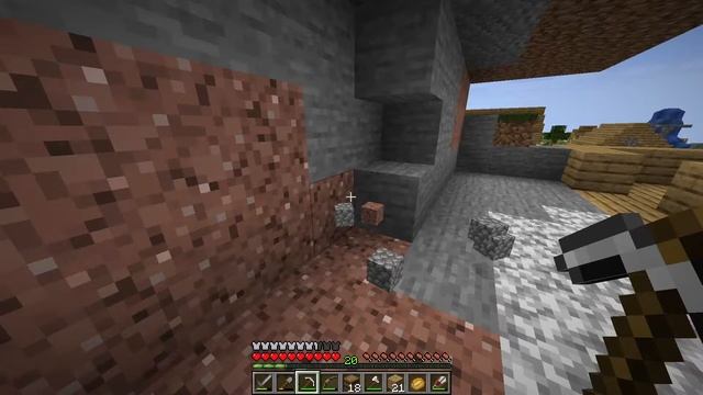 ❤ Minecraft 1.17.1 - Строим деревню ! [Ep 2]❤ смотреть онлайн