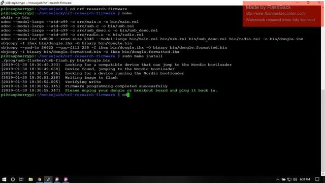 How To Use A USB Crazy Radio Adapter With Mousejack And Jackit Using A Raspberry Pi смотреть онлайн