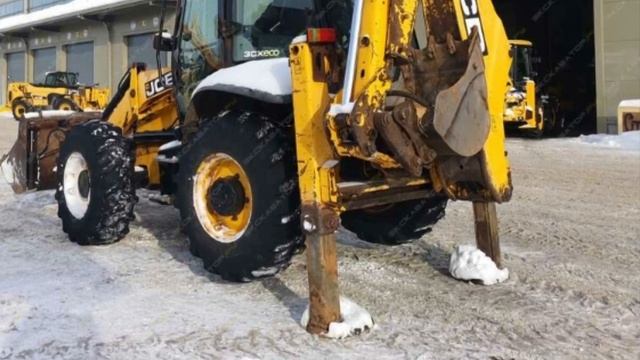 Странное вращение передних колёс экскаватора погрузчика jcb 3cx.Причина. смотреть онлайн