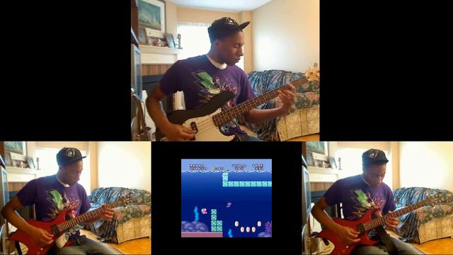 Super Mario Bros Underwater Theme (Split-Screen Cover) смотреть онлайн