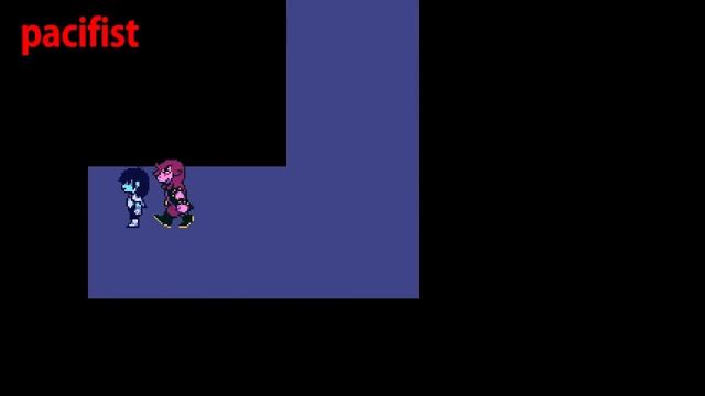 Deltarune Pacifist & Massacre play comparison смотреть онлайн