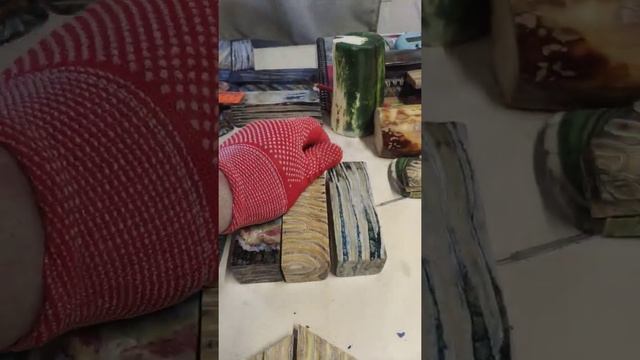 Стабилизированный зуб мамонта бивень мамонта