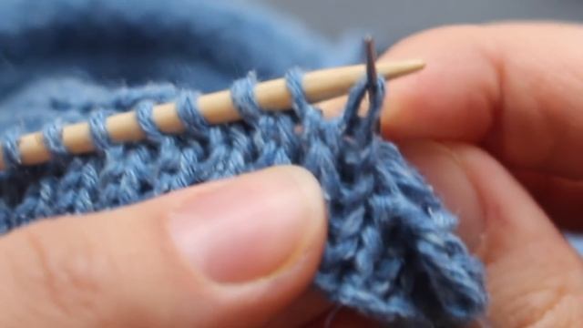 КАК СВЯЗАТЬ ПОДГИБ в ЛЮБОМ вязаном изделии. ТРИКОТАЖНЫЙ ШОВ петля в петлю смотреть онлайн