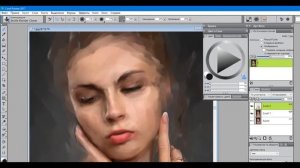 Художественная обработка фото в стиле масляной живописи. Портрет по фото! Справится даже новичок!