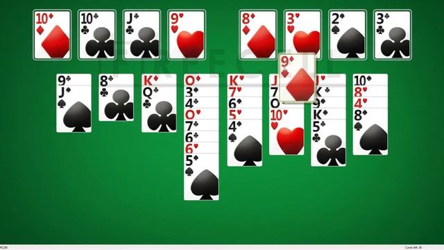 Solution to freecell game #1256 in HD смотреть онлайн