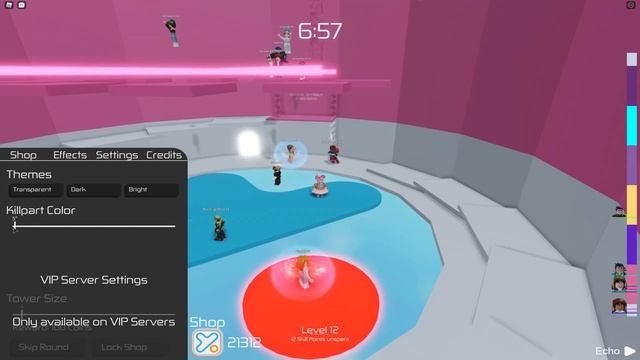 NEW Settings Update | Themes, VIP servers, kill brick colors AND MORE! | ROBLOX Tower of Hell смотреть онлайн