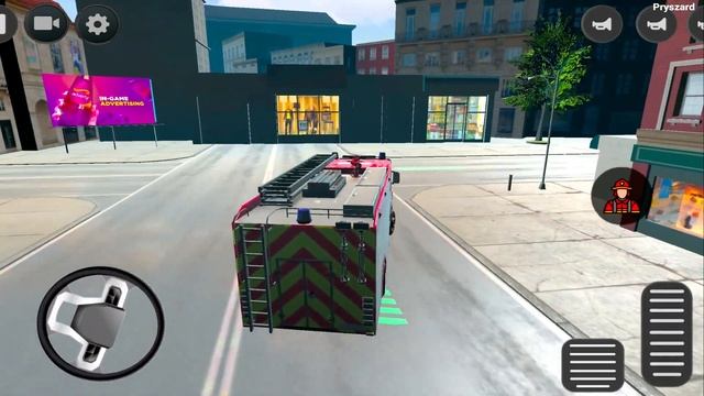 Fire Truck Driving Simulator 2 - Gameplay Walkthrough Part 1 Fire Truck Rescue Driving (iOS, Androi смотреть онлайн