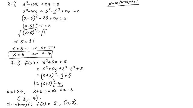 Completing the square properties and how to sketch the quadratic function смотреть онлайн