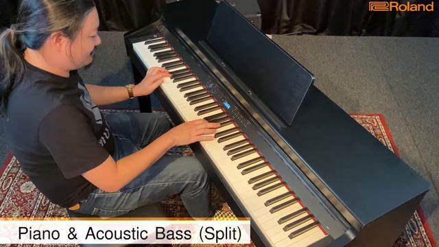 Roland RP701 Digital Piano play through by LK Wong смотреть онлайн