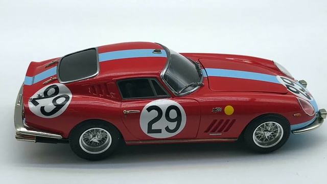 Finished work : Model Factory Hiro 1/24 Ferrari 275 GTB Competizione смотреть онлайн