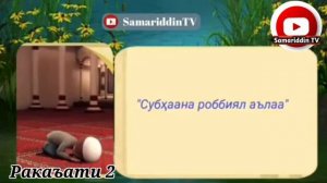 ТАРЗИ ХОНДАНИ 4- РАКАТ ФАРЗИ НАМОЗИ ПЕШИН
