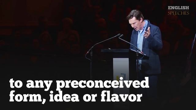 ENGLISH SPEECH | BENEDICT CUMBERBATCH: Just Do It! (English Subtitles) смотреть онлайн