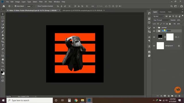 Photoshop Tutorial - Retro style Cover Photo using Photoshop. смотреть онлайн