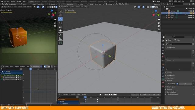 How to ANIMATE VISIBILITY? | Blender 2.93 | Tutorial смотреть онлайн