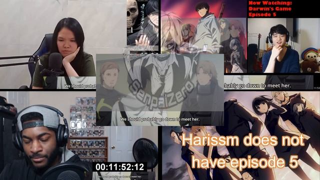 Darwin's Game Episode 5 Reaction Mashup смотреть онлайн