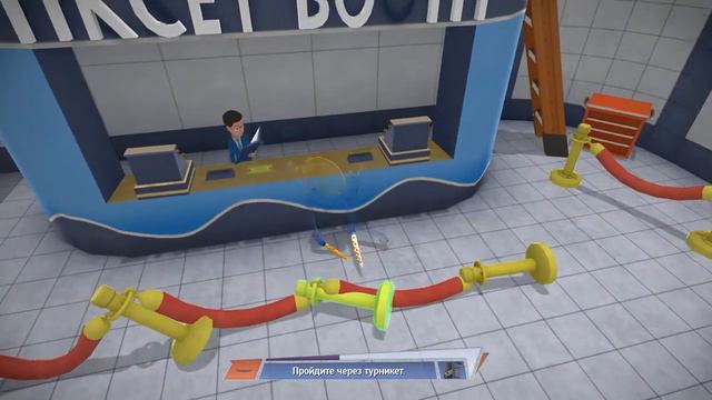 Octodad: Dadliest Catch #2 - Пицца и продавец рыбы - что может быть лучше? смотреть онлайн