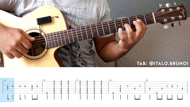 Como Tocar Mariners Apartment Complex (Lana Del Rey) Aula de Violão Fingerstyle (Tutorial TAB) смотреть онлайн