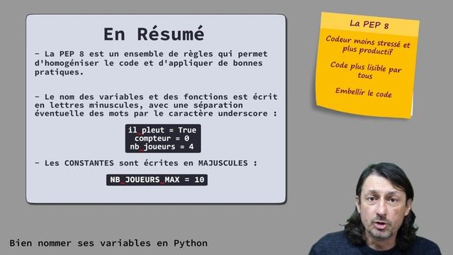 #117 SAIS-TU NOMMER LES VARIABLES EN PYTHON ? смотреть онлайн