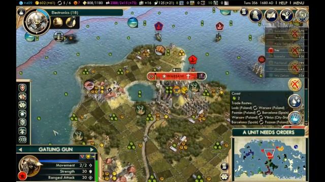 Civilization 5: All Things Random (Poland) Ep. 11 смотреть онлайн