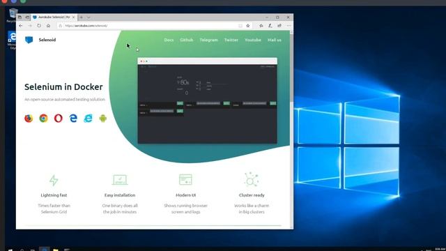 Live cross browser testing. Running Microsoft Edge and Android with Selenoid смотреть онлайн