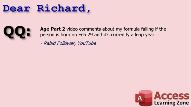 Microsoft Access TechHelp Quick Queries #5 - VBA, OOP, Secure Back End, Receive Email, Lots More! смотреть онлайн
