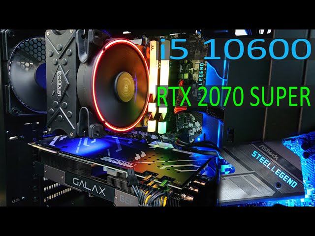 i5 10600 и память от Thermaltake 4000Mhz RTX2070 Super KFA2 смотреть онлайн