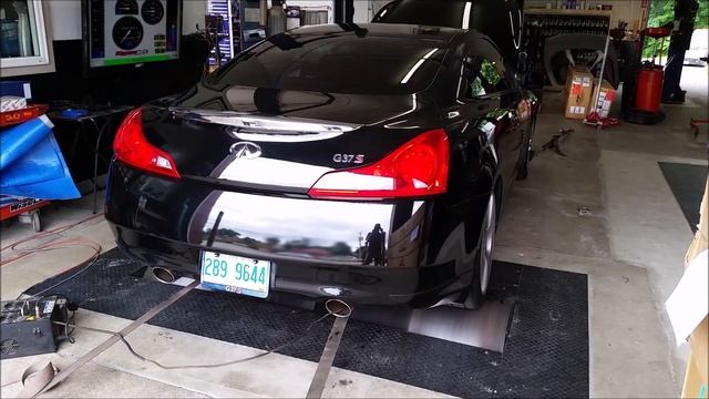 2008 Infiniti G37S dyno run! смотреть онлайн