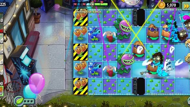 Shining star dance | PvZ 2 Reflourished Custom Level смотреть онлайн